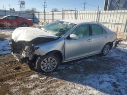 Salvage cars for sale from Copart Chicago Heights, IL: 2012 Toyota Camry Base