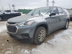 Vehiculos salvage en venta de Copart Elgin, IL: 2018 Chevrolet Traverse LS