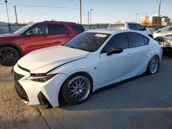 Lexus is 350 f s salvage cars for sale: 2022 Lexus IS 350 F Sport