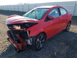 Salvage cars for sale from Copart Anderson, CA: 2017 Chevrolet Sonic Premier