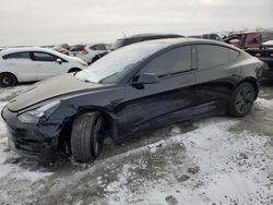 Salvage cars for sale at Earlington, KY auction: 2022 Tesla Model 3