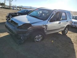 Salvage cars for sale at San Martin, CA auction: 2002 Honda CR-V LX