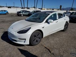 Salvage cars for sale at Van Nuys, CA auction: 2023 Tesla Model 3