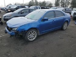 Salvage cars for sale at Denver, CO auction: 2011 Ford Fusion SEL