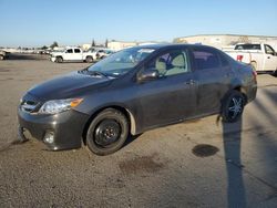 Salvage cars for sale at Bakersfield, CA auction: 2012 Toyota Corolla Base