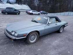 Salvage cars for sale at West Warren, MA auction: 1991 Jaguar XJS Classic Collection