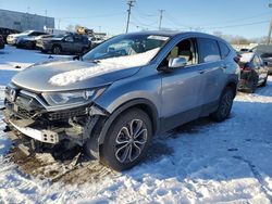 Honda salvage cars for sale: 2021 Honda CR-V EX