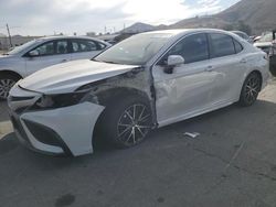 Salvage cars for sale at Colton, CA auction: 2022 Toyota Camry Night Shade