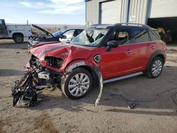 Salvage cars for sale at Albuquerque, NM auction: 2021 Mini Cooper S Countryman ALL4