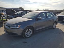 Salvage cars for sale at Orlando, FL auction: 2013 Volkswagen Jetta Hybrid