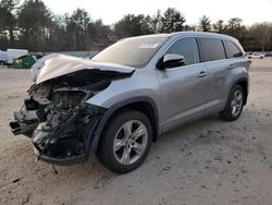 2014 Toyota Highlander Limited en venta en Mendon, MA