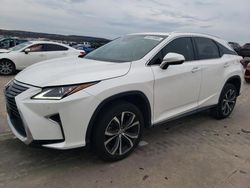 Salvage cars for sale at Grand Prairie, TX auction: 2017 Lexus RX 350 Base