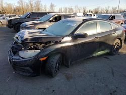 Vehiculos salvage en venta de Copart Portland, OR: 2016 Honda Civic EX