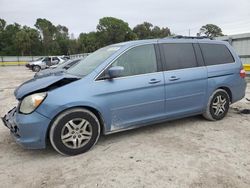 Salvage cars for sale at Fort Pierce, FL auction: 2007 Honda Odyssey EXL