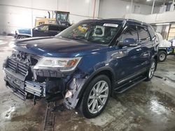 Salvage cars for sale from Copart Littleton, CO: 2016 Ford Explorer Limited