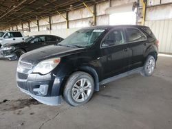 Chevrolet salvage cars for sale: 2012 Chevrolet Equinox LS