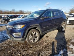 Salvage cars for sale at Hillsborough, NJ auction: 2021 Jeep Compass Limited