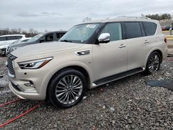 Carros salvage a la venta en subasta: 2018 Infiniti QX80 Base