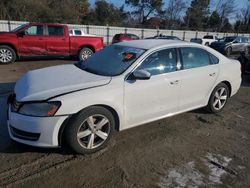 Salvage cars for sale at Hampton, VA auction: 2013 Volkswagen Passat SE