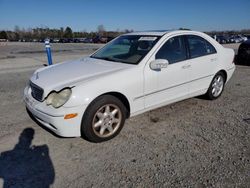 Mercedes-Benz salvage cars for sale: 2001 Mercedes-Benz C 240