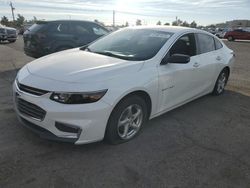 Salvage cars for sale at North Las Vegas, NV auction: 2017 Chevrolet Malibu LS