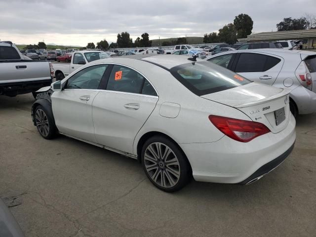 2018 Mercedes-Benz CLA 250