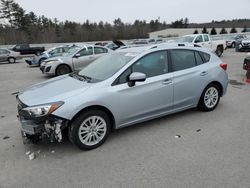 Salvage cars for sale at Windham, ME auction: 2018 Subaru Impreza Premium