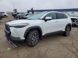 Salvage cars for sale at Woodhaven, MI auction: 2024 Toyota Corolla Cross XLE