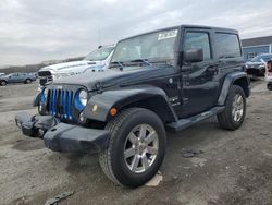 Salvage cars for sale from Copart Assonet, MA: 2016 Jeep Wrangler Sahara