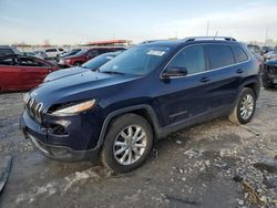 Salvage cars for sale at Cahokia Heights, IL auction: 2014 Jeep Cherokee Limited