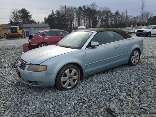 2003 Audi A4 3.0 Cabriolet