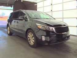 KIA salvage cars for sale: 2015 KIA Sedona EX