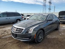 Salvage cars for sale from Copart Elgin, IL: 2016 Cadillac ATS