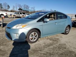 Salvage cars for sale from Copart Spartanburg, SC: 2012 Toyota Prius