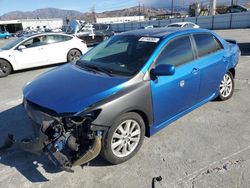 Salvage cars for sale from Copart Sun Valley, CA: 2010 Toyota Corolla Base