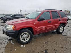 Jeep Grand Cherokee Laredo salvage cars for sale: 2004 Jeep Grand Cherokee Laredo