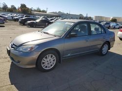 Vehiculos salvage en venta de Copart Martinez, CA: 2004 Honda Civic LX