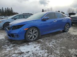 Vehiculos salvage en venta de Copart Ontario Auction, ON: 2019 Honda Civic Touring