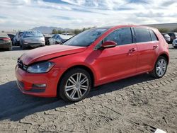 Salvage cars for sale at Las Vegas, NV auction: 2015 Volkswagen Golf TDI