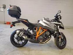 Salvage motorcycles for sale at Wheeling, IL auction: 2016 KTM 1290 Super Duke GT