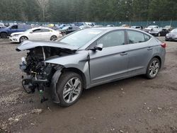 2018 Hyundai Elantra SEL en venta en Graham, WA