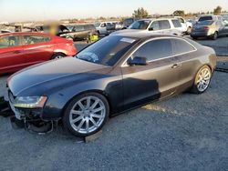 Salvage cars for sale at Antelope, CA auction: 2012 Audi A5 Premium Plus