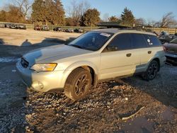 Salvage cars for sale from Copart Madisonville, TN: 2006 Subaru Legacy Outback 2.5I