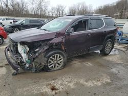 Salvage cars for sale from Copart Ellwood City, PA: 2018 GMC Acadia SLE