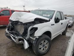 Salvage cars for sale at Indianapolis, IN auction: 2019 Ford F150 Super Cab