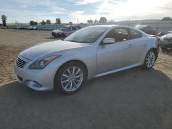 Salvage cars for sale at Martinez, CA auction: 2012 Infiniti G37 Base