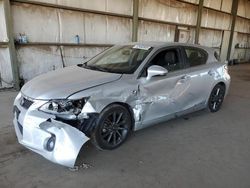 Salvage cars for sale from Copart Phoenix, AZ: 2013 Lexus CT 200