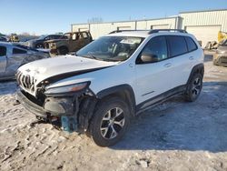 Jeep Cherokee salvage cars for sale: 2014 Jeep Cherokee Trailhawk