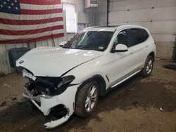 Salvage cars for sale from Copart Lyman, ME: 2021 BMW X3 XDRIVE30I