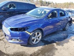 Salvage cars for sale at Exeter, RI auction: 2014 Ford Fusion SE